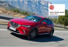 Trys nauji „Mazda“ modeliai pelnė “Red Dot” apdovanojimus Mazda CX-3