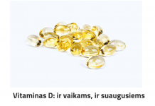 Vitaminas D: ir vaikams, ir suaugusiems vitaminai